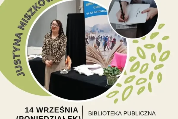 Wieczór poezji w Lubaszu: debiutancki tomik Justyny Miszkowskiej