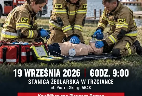Manewry medyczne nad jeziorem Sarcze w Trzciance – sprawdzą gotowość służb