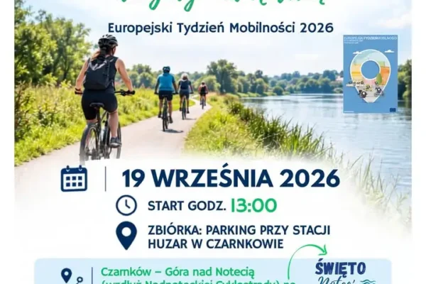 Rowerowy rajd z Czarnkowa do Góry nad Notecią – Gmina Czarnków zaprasza 19 września