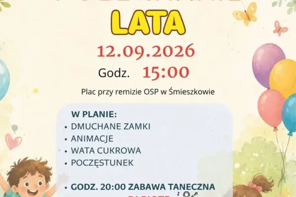 Weekend pełen atrakcji w Gminie Czarnków – pożegnanie lata i festiwal „Echa Przeszłości”