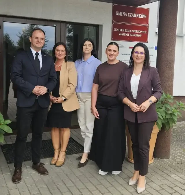 Gmina Białośliwie uczy się od Czarnkowa, jak przekształcić GOPS w Centrum Usług Społecznych
