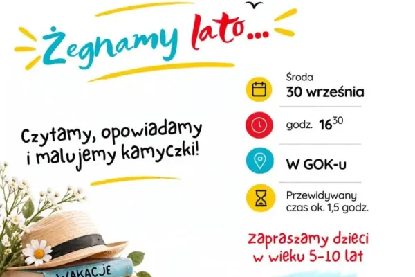 Nowy cykl zajęć dla dzieci w GOK Połajewo – start już 30 września