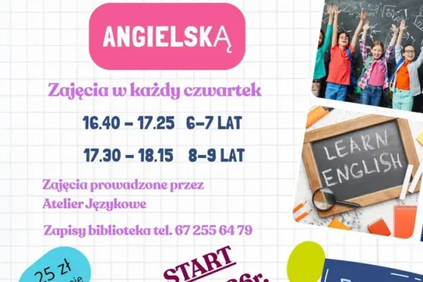 Zajęcia z kultury angielskiej w Bibliotece – start 1 października