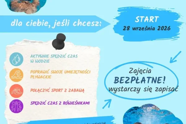 Gmina Krzyż Wielkopolski: bezpłatna nauka pływania z WOPR „Anioły” Trzcianka