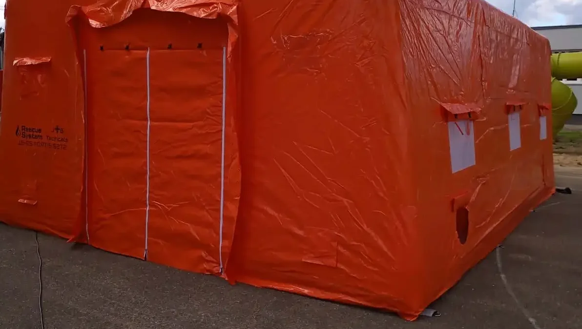 Gmina Drawsko kupiła namiot pneumatyczny za 100 tys. zł. Większość pokryła dotacja