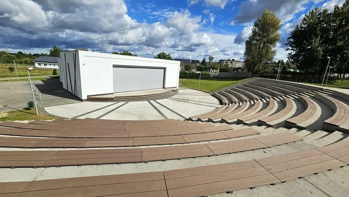 Amfiteatr w Drawsku po modernizacji. Zakończono prace za unijne i krajowe środki