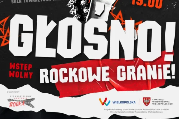 Głośno! Rockowe granie! – koncert na Placu Wolności w Czarnkowie