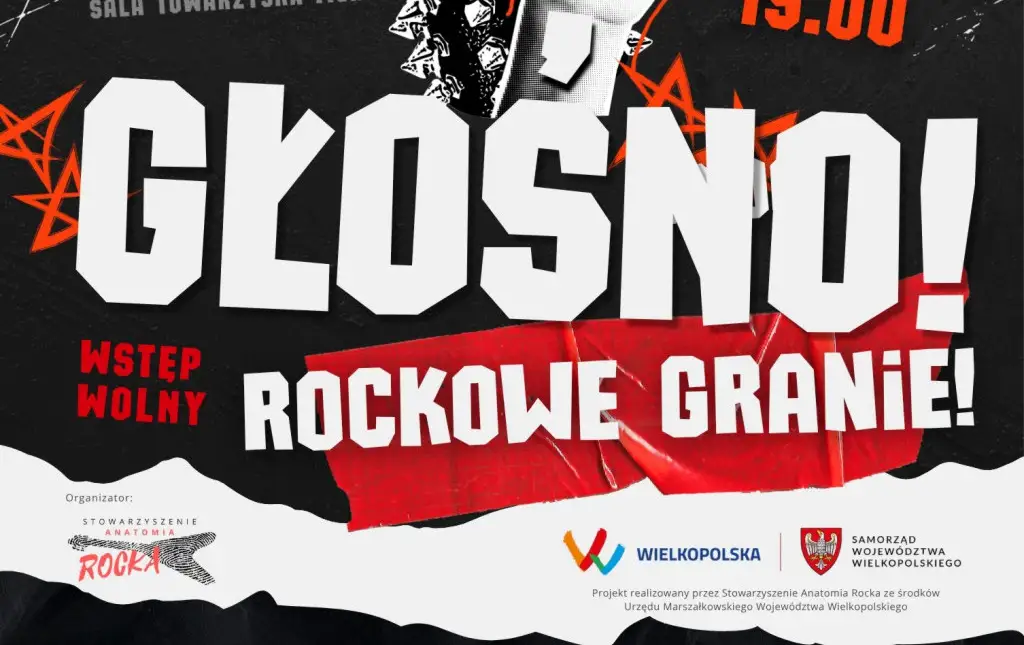 Głośno! Rockowe granie! – koncert na Placu Wolności w Czarnkowie