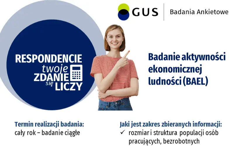 GUS prowadzi w Lubaszu badanie aktywności ekonomicznej ludności