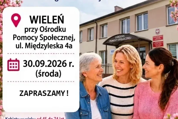 Przełożone badania mammograficzne w Wieleniu – nowy termin 30 września