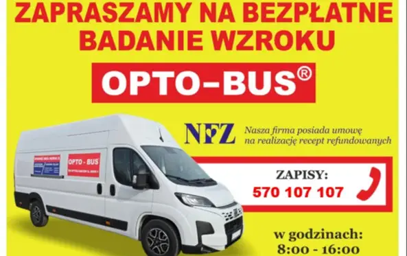Bezpłatne badanie wzroku w Wieleniu – 9 października 2026