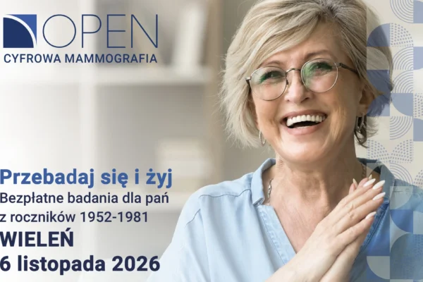 Bezpłatna mammografia w Wieleniu – 6 listopada 2026