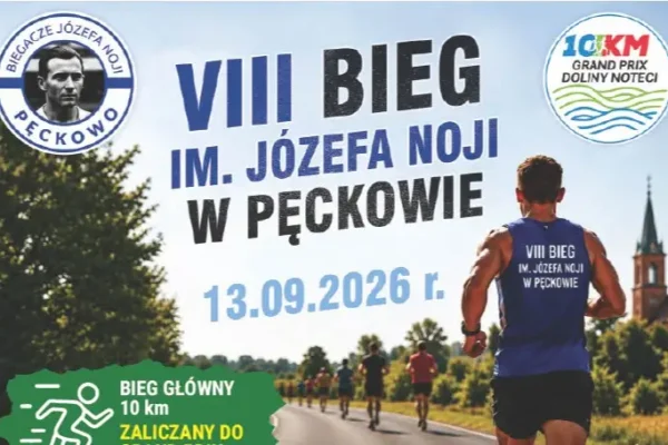 VIII Bieg im. Józefa Noji w Pęckowie – zapisy na biegi dziecięce nadal otwarte