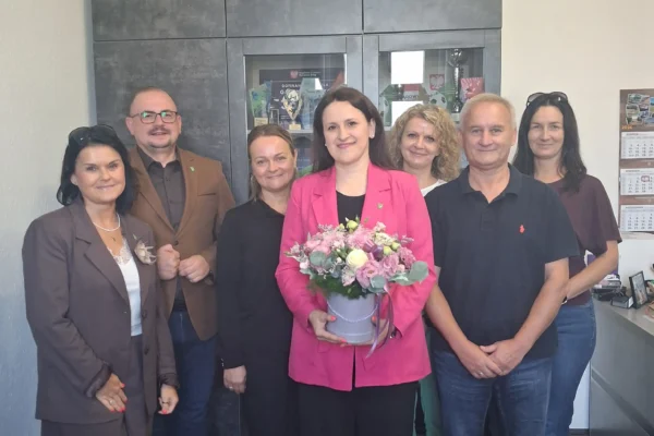 25 lat Anny Zurman i 45 lat Zbigniewa Przybylskiego w Gminie Drawsko