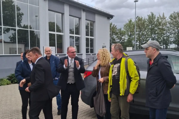 Litewska delegacja z miasta partnerskiego z wizytą w gminie Drawsko
