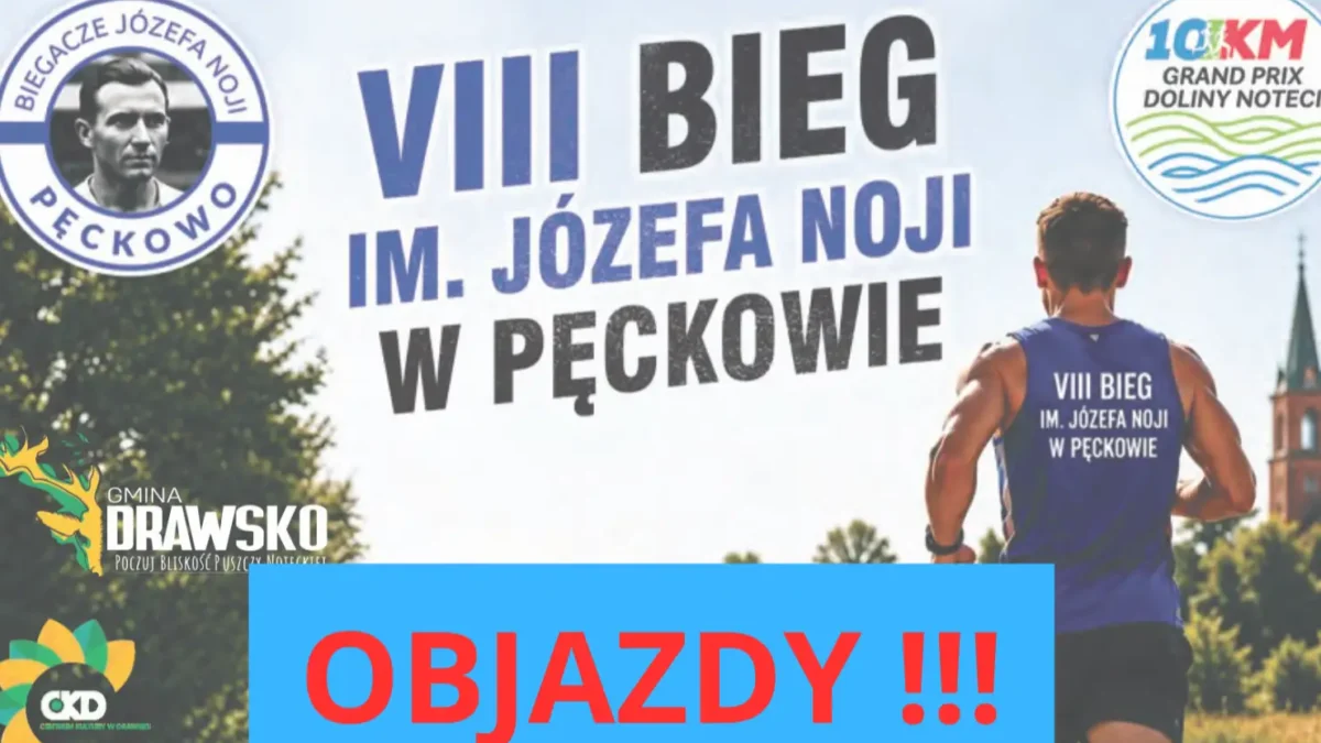 VIII Bieg im. Józefa Noji w Pęckowie – utrudnienia w ruchu 13 września