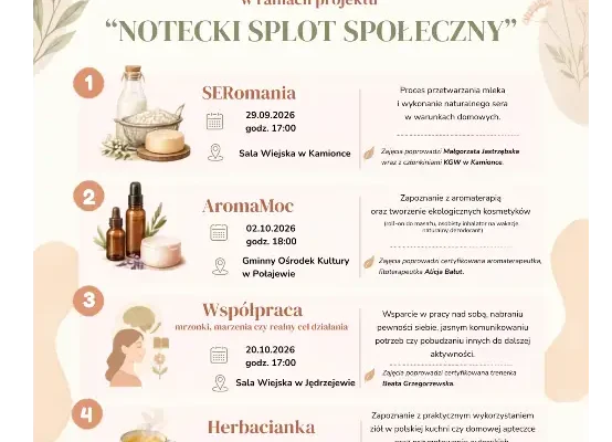 Nowy projekt dla kobiet wiejskich z regionu noteckiego – „Notecki Splot Społeczny”