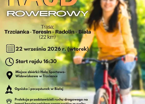 Rajd rowerowy z Trzcianki do Białej już 22 września