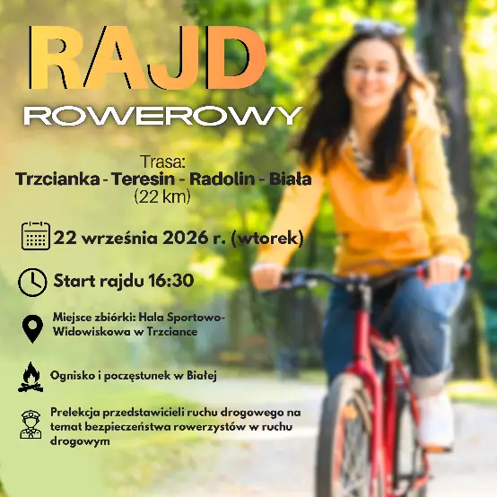 Rajd rowerowy z Trzcianki do Białej już 22 września