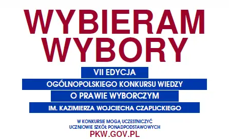Ogólnopolski konkurs wiedzy o prawie wyborczym „Wybieram wybory” – rusza VII edycja