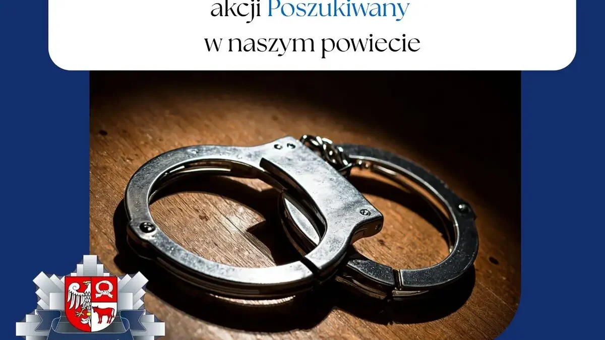 Policyjna akcja „Poszukiwany” w powiecie czarnkowsko-trzcianeckim. Zatrzymano 24-latka ukrytego za regałem