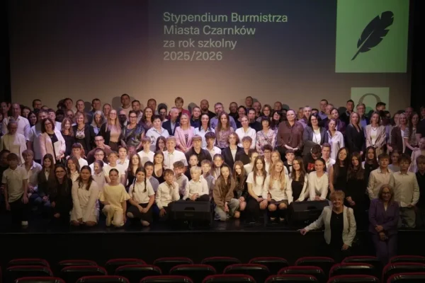 67 stypendystów z czarnkowskich szkół. Za nami uroczysta gala