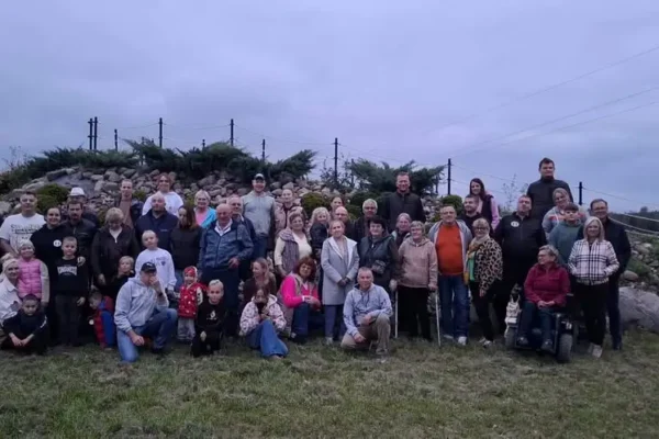 Ogniskowe podziękowania w Hucie. Sołtys docenił mieszkańców za cały rok pracy