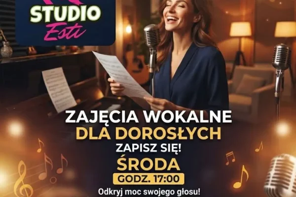Studio Piosenki ESTI zaprasza dorosłych na zajęcia wokalne