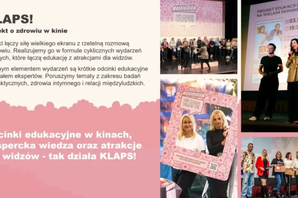 KLAPS w Wieleniu: III edycja projektu o zdrowiu w kinie