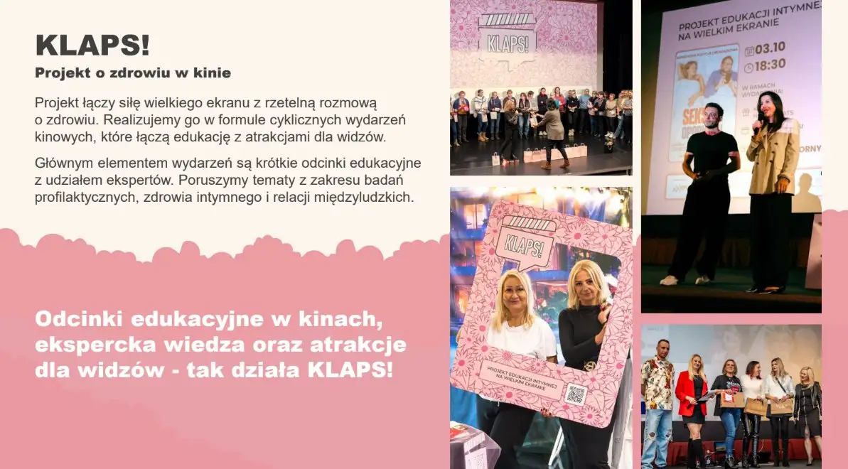 KLAPS w Wieleniu: III edycja projektu o zdrowiu w kinie