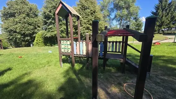 Nowy plac zabaw w Romanowie Dolnym po remoncie