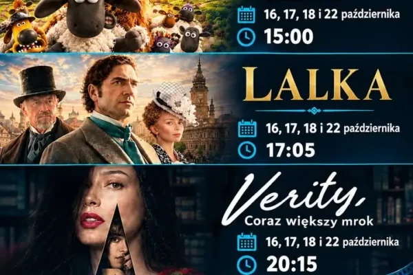 Filmowy weekend w Kinie za Rogiem w Wieleniu – repertuar na październik