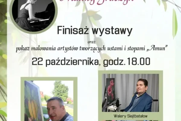 Krzyż Wielkopolski: koncert fortepianowy i finisaż wystawy już 22 października