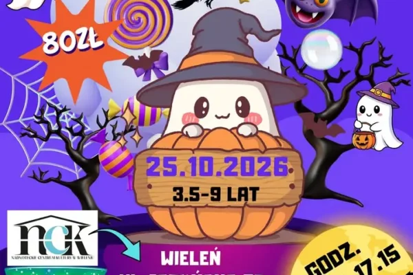 Halloween Party w Wieleniu – taneczna zabawa dla dzieci już 25 października