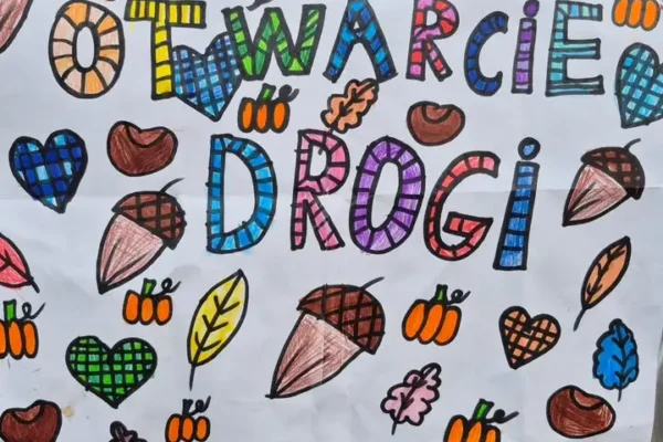 Nowa droga w Lubczu Małym oficjalnie otwarta – mieszkańcy świętowali