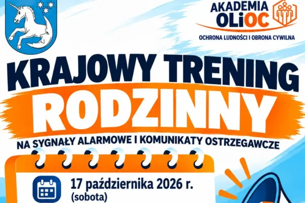 Lubasz: Krajowy Trening Rodzinny w hali widowiskowej już w sobotę